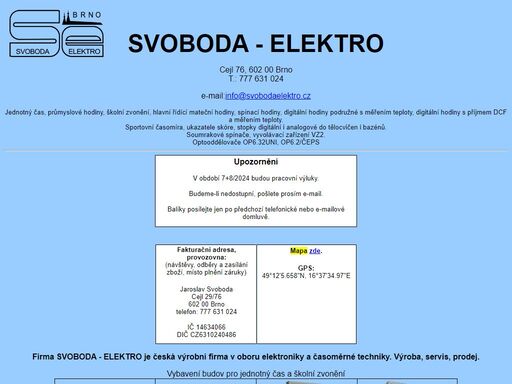 www.svobodaelektro.cz