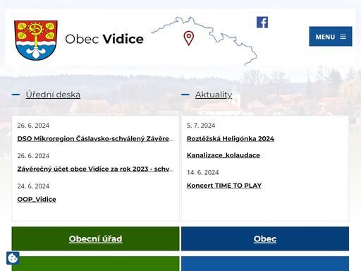 www.obecvidice.cz