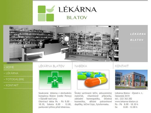 www.lekarna-blatov.cz