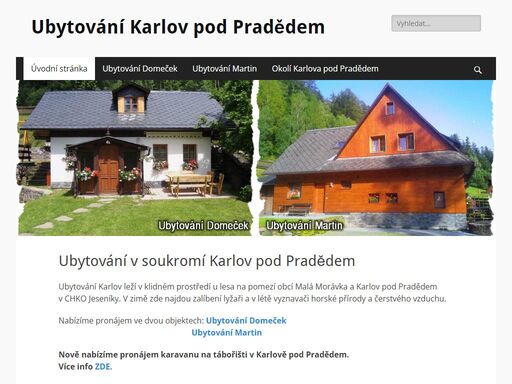 www.ubytovani-karlov.cz