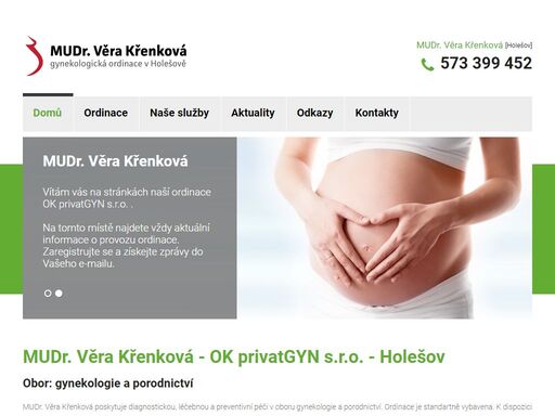 www.gynekologieholesov.cz