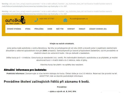 www.autoskolapl.cz
