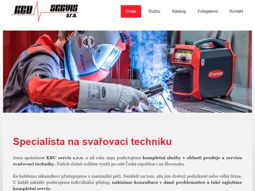 kompletní služby v oblasti prodeje a servisu svařovací techniky pro celou českou republiku a slovensko.