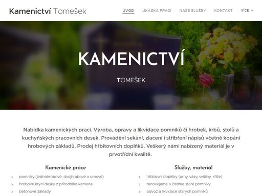 www.kamenictvi-tomesek.cz