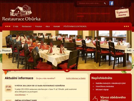 www.restaurace-oburka.cz