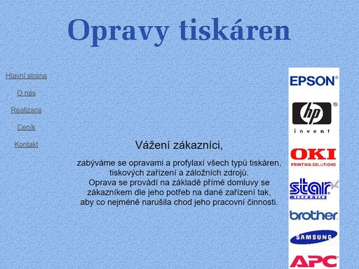 www.opravy-tiskaren.cz
