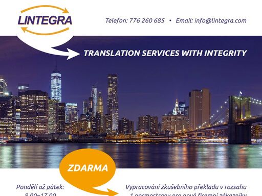 překlady se specializací na český a anglický jazyk. toto výhradní zaměření nám umožňuje zajistit maximální kvalitu překladů a spokojenost našich klientů.