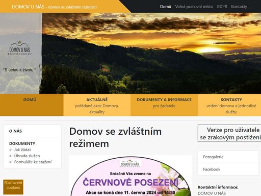 www.domovunas.cz
