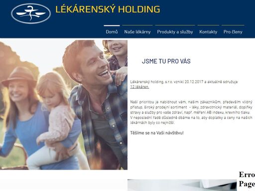 www.lekarenskyholding.cz