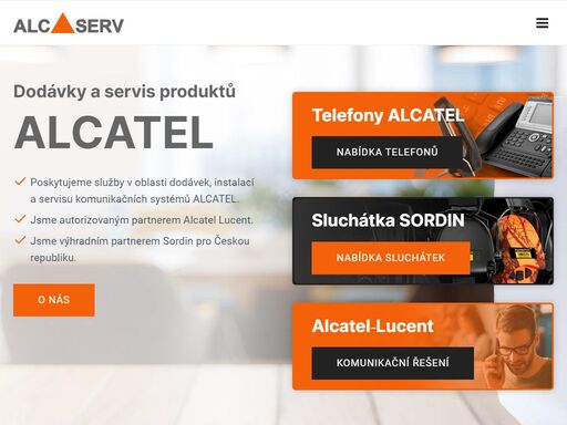 dodávky a servis produktů alcatel poskytujeme služby v oblasti dodávek, instalací a servisu komunikačních systémů alcatel. jsme autorizovaným partnerem alcatel 