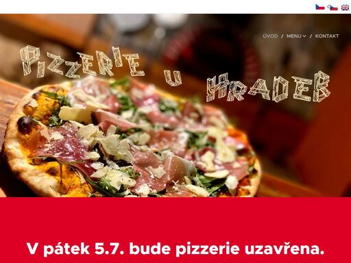 www.pizzerieuhradeb.cz