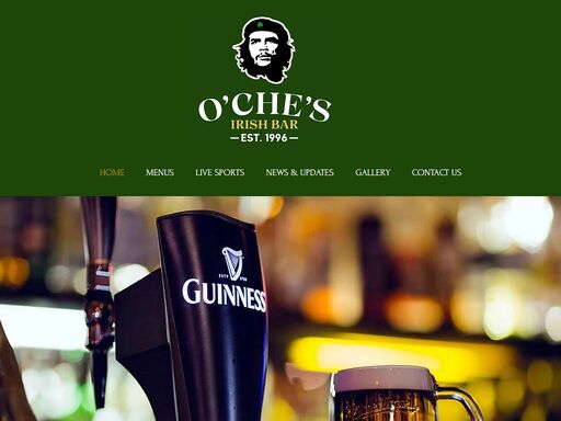 experience the best of both worlds at o'che's cuban irish bar prague. indulge in a fusion of cuban and irish flavors while immersing yourself in the lively ambiance of our renowned establishment. from delicious cuisine to refreshing drinks, live music, and sports, o'che's offers a unique and unforgettable experience in the heart of prague. join us today and discover the perfect blend of hospitality, culture, and entertainment.