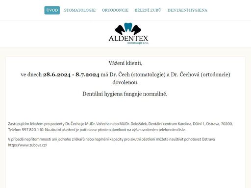 www.aldentex.cz