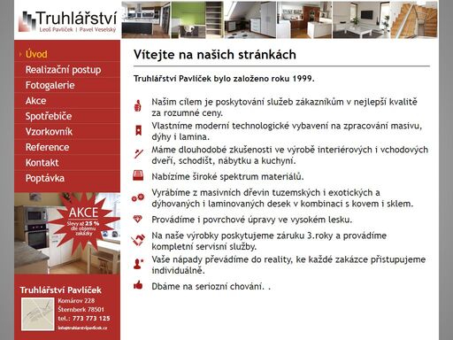 www.truhlarstvipavlicek.cz