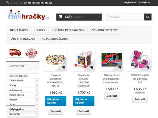 www.aaahracky.cz