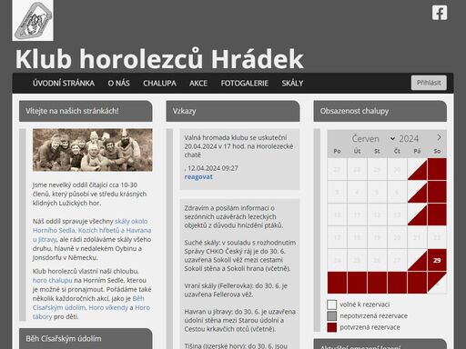 www.klubhorolezcuhradek.cz