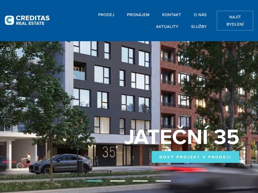 nové byty a domy nejen v praze. vyberte si z více než 1 000 jednotek s dalšími v přípravě. creditas real estate je součástí české investiční skupiny creditas.