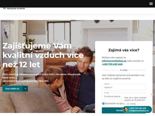 bezplatný návrh, montáž rekuperace vzduchu svépomocí nebo od nás na klíč, vysoká účinnost, dotace nová zelená úsporám nzú, záruky!