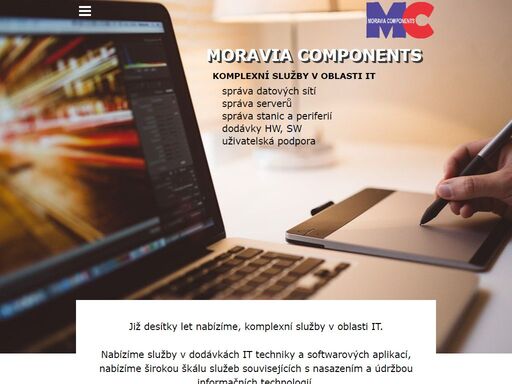 moravia components,,it služby, prodej počítaču, servis pc,servis počítaču,správa serverů, správa datových sítí,dodávka hw, sw