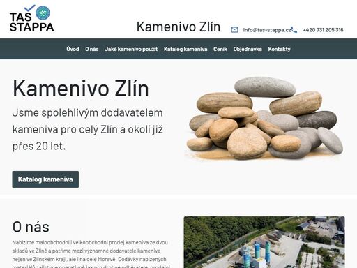 jsme spolehlivým dodavatelem kameniva pro celý zlín a okolí již přes 20 let. maloobchodní i velkoobchodní prodej kameniva ze dvou skladů ve zlíně.
