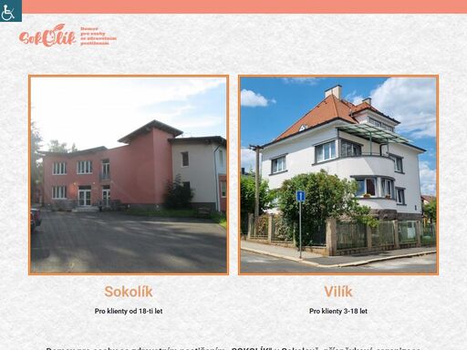sokolă­k - domov pro osoby se zdravotnă­m postiĺľenă­m
