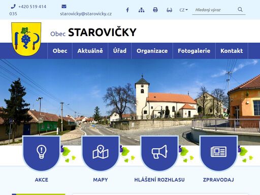 oficiální stránky obce