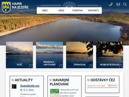 obec hamr na ježeře