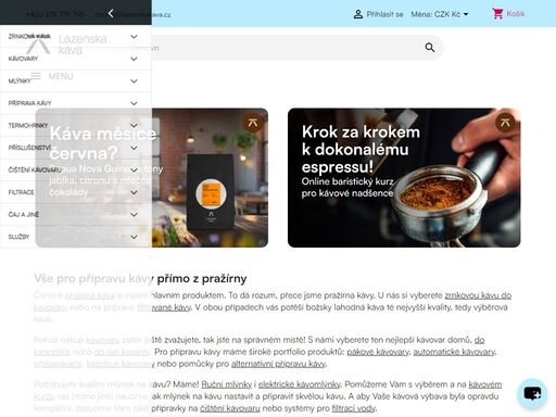 e-shop kávy, kávovarů a příslušenství. ? pražíme kávu z celého světa. ?oblíbené předplatné výběrové kávy. ? ochutnejte čerstvou kávu s oceněním great taste. ?