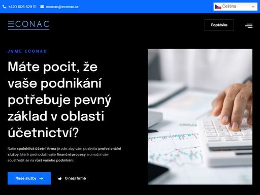 econac je spolehlivá účetní firma  praha na vedení účetnictví, zpracování mezd, daňové přiznání.