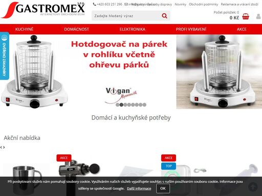široký sortiment domácích a kuchyňských potřeb za nízké ceny.