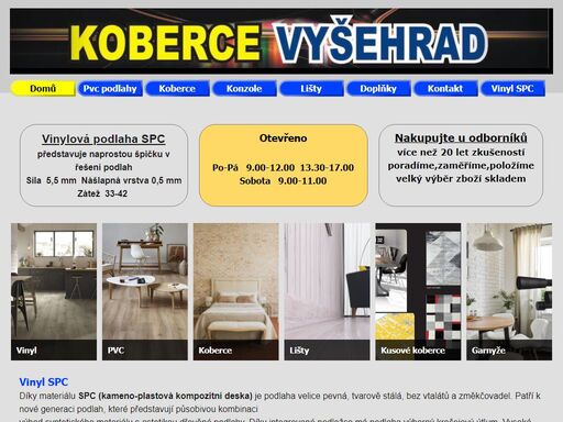 v humpolci prodáváme podlahové krytiny, pvc,vinyl, běhouny, kusové koberce, garnýže, lišty, lepidla, rohože. zajistíme pokládku a dopravu.