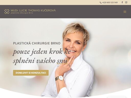 klinika plastické chirurgie a estetické dermatologie v čele s mudr. lucií kučerovou v centru brna. plastické operace s více než 25letou zkušeností.