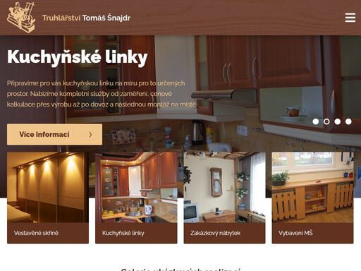 truhlářství šnajdr, vestavěné skříně náchod