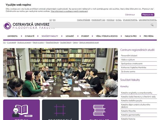 centrum regionálních studií ff ou - oficiální internetové stránky ostravské univerzity.
