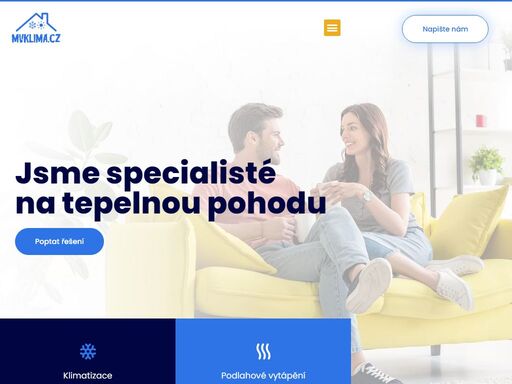 mvklima.cz se zabývá dodávkou, servisem a montáží klimatizací, podlahového vytápění, rekuperací a tepelných čerpadel.