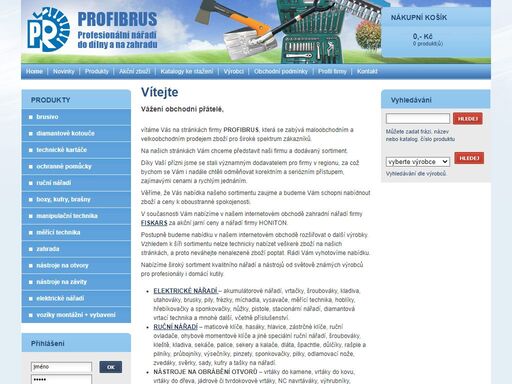 profibrus - profesionální brousící technika a nářadí