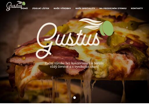 pizzerie gustus - vynikající ručně vyráběné speciality. pizza, stromboli a další výrobky z poctivých surovin.