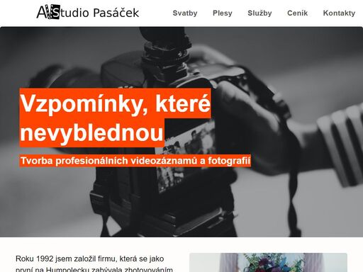 a statically generated blog example using next.js and av studio pasáček.