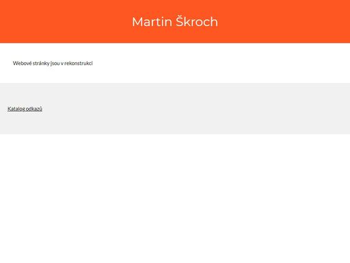 martin škroch