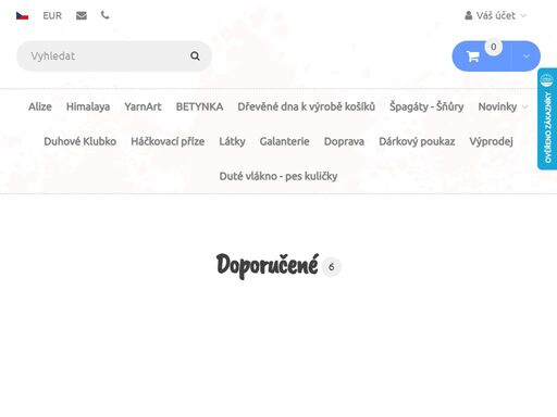 u nás nakoupíte všechny pletací příze používané skutečnými odbornicemi na pletení a háčkování, nabízíme i veškeré příslušenství.