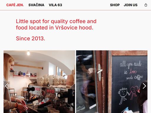 test little spot for quality coffee and breakfast located in vršovice hood.