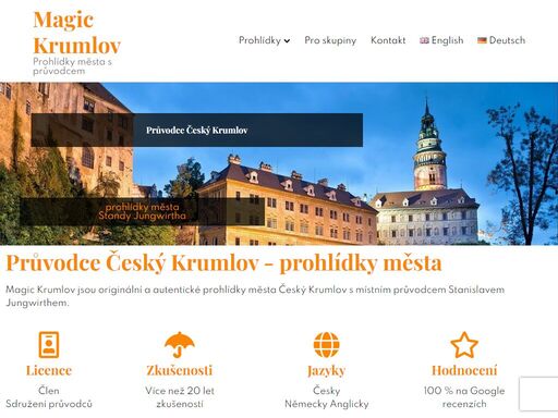 originální autentické prohlídky magického města. standa jungwirth, místní průvodce český krumlov. vyberte si svojí prohlídku a rezervujte on-line! 