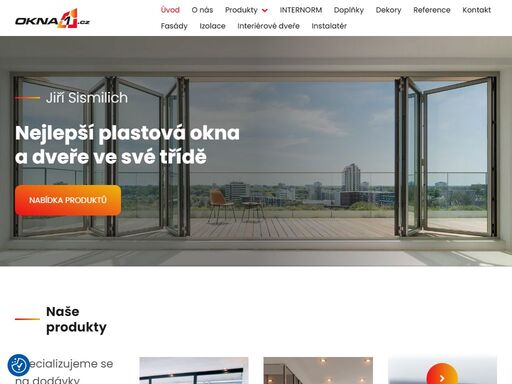 specializujeme se na dodávky plastových a hliníkových oken a dveří, garážových vrat, výměny vstupních bytových dveří.