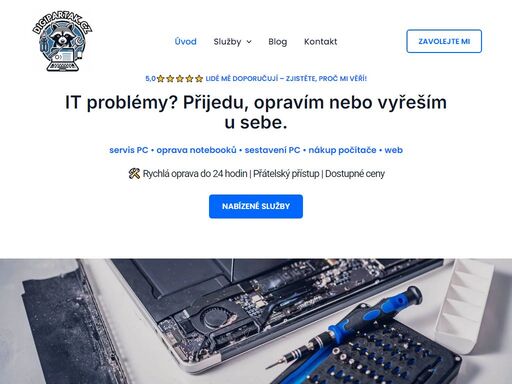 it služby rychle, levně a spolehlivě – pc servis, servis notebooku, mobilu, poradenství, kurzy, sestavení pc a tvorba webových stránek na míru