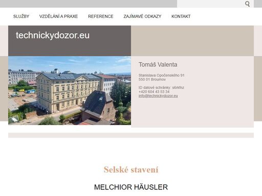 nabízím inženýrské služby v oblasti pozemních staveb od rozpočtu, přes vyřízení stavebního povolení, technický a stavební dozor až po kolaudaci vaší stavby. 