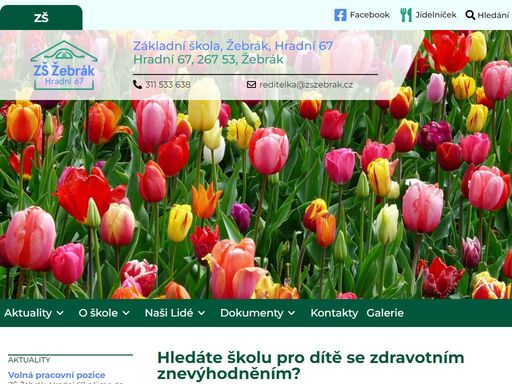 základní škola, žebrák, hradní 67