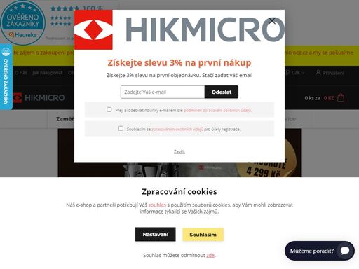 oficiální dealer produktů značky hikmicro 