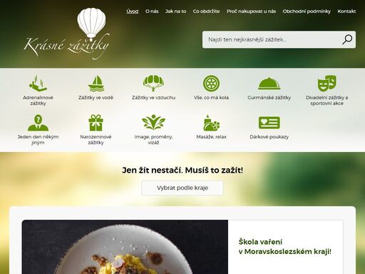 zážitkový server plný krásných zážitků.