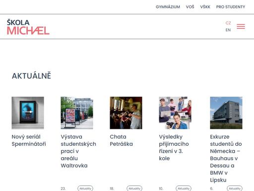www.skolamichael.cz