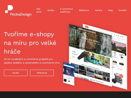 v peckadesign tvoříme e-shopy na míru pro velké hráče už 25 let. kombinujeme inovativní přístupy a dlouholeté zkušenosti, aby vaše podnikání v e-commerce vyniklo. přidejte se k lídrům trhu a posuňte s námi svůj e-shop na novou úroveň.